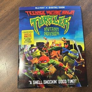TMNT Mutant Mayhem, Blu-Ray disc